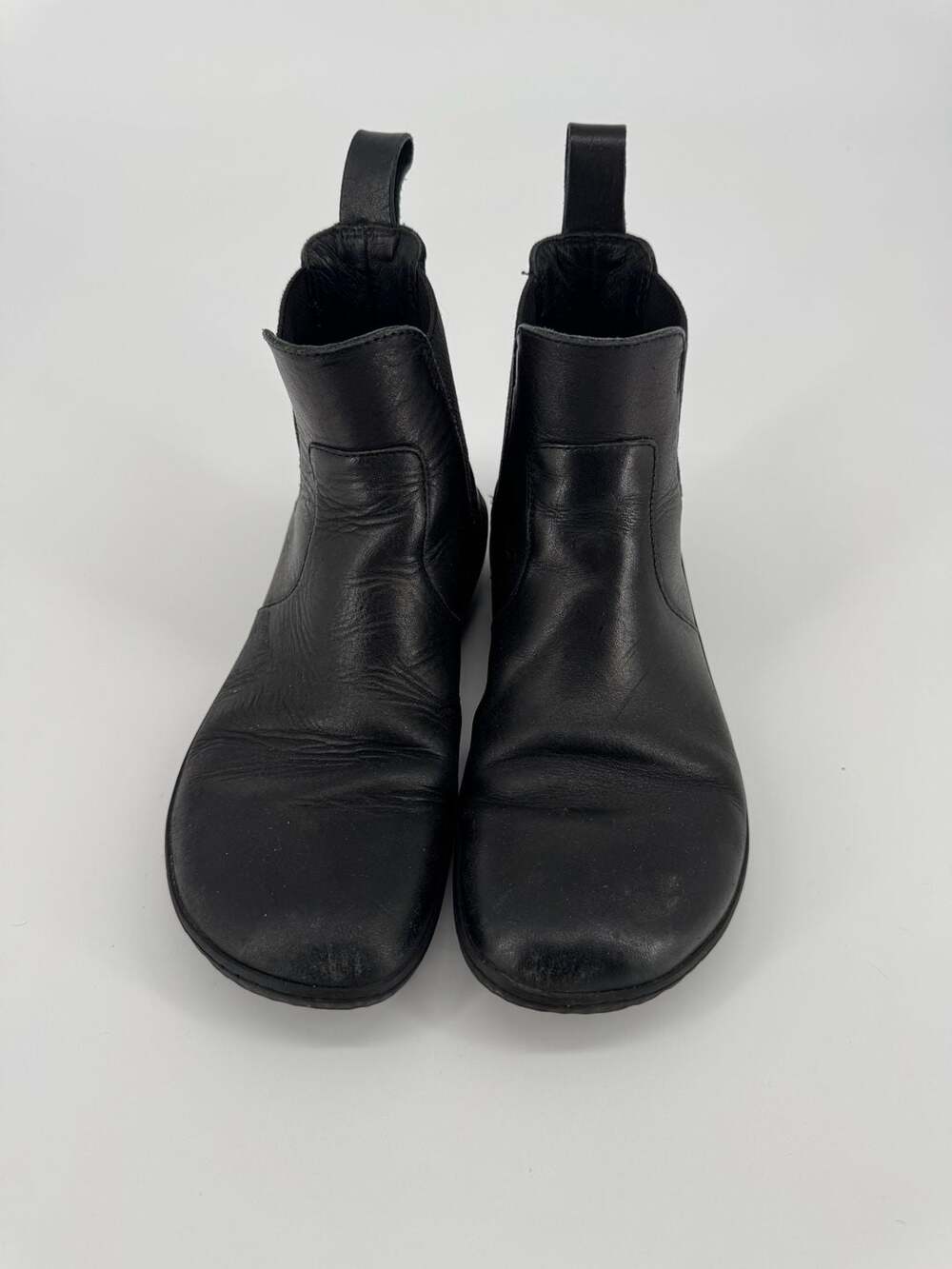 Vivobarefoot Gobi Chelsea Leather Black Boots